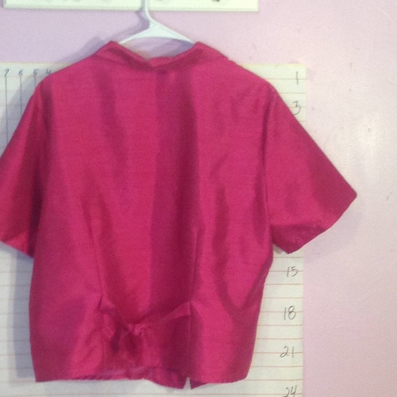 IMPRESSIONS women's button down sz XL pink - Picture 5 of 6